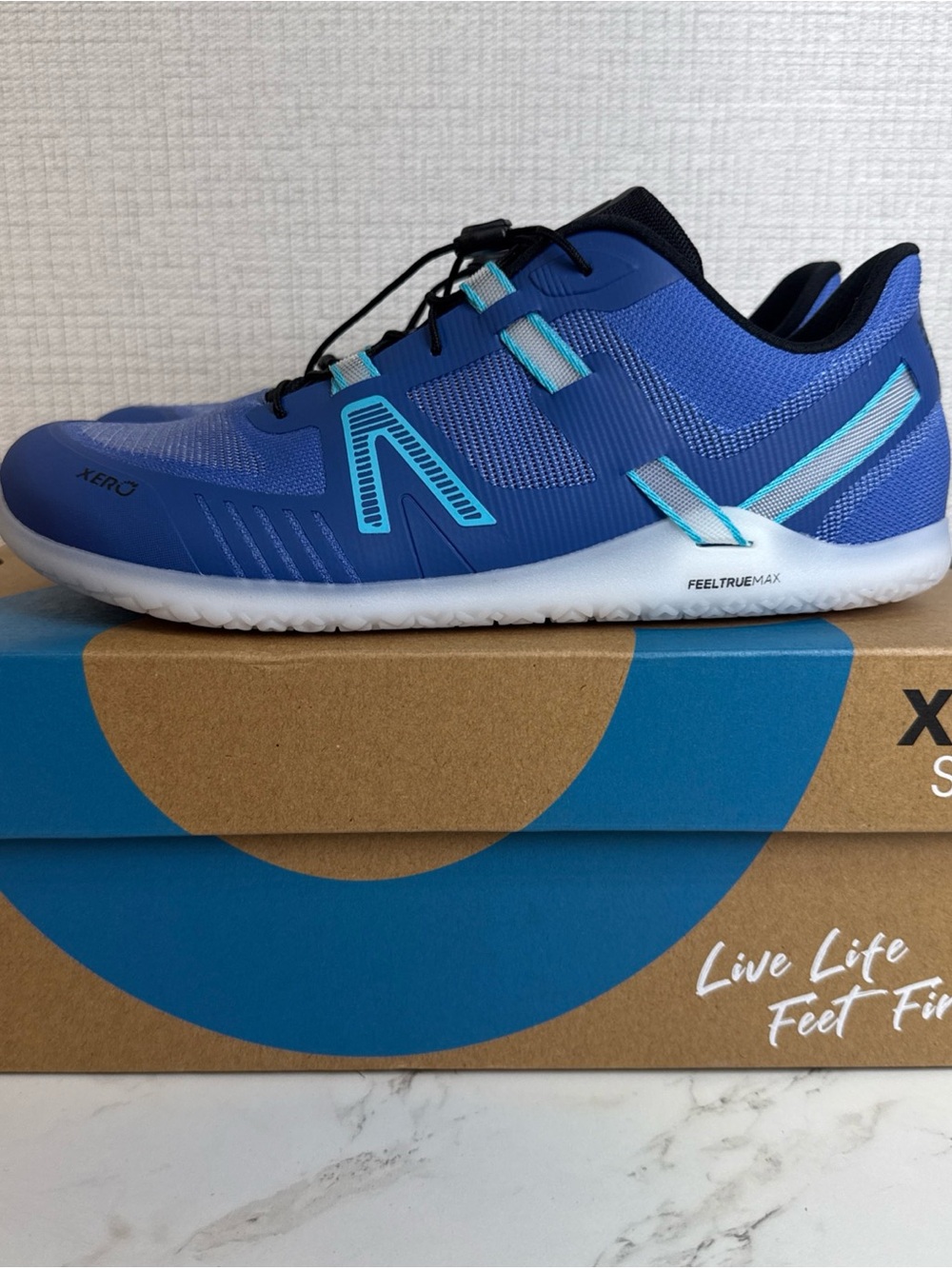 Xero Shoes XT Max Barefoot Training Sneakers Mens 8.5 Blue Low Top 8 1/2 New